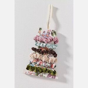 NET Anthropologie Assorted Hair Ties Set of 6 Olive